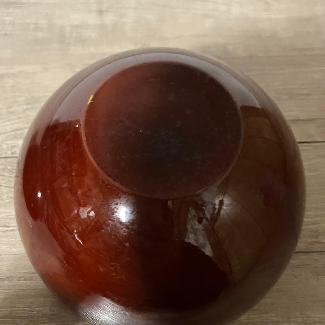 B-3 ② 【アンティーク】天然木 菓子器 菓子鉢 蓋付き 房付き タッセル