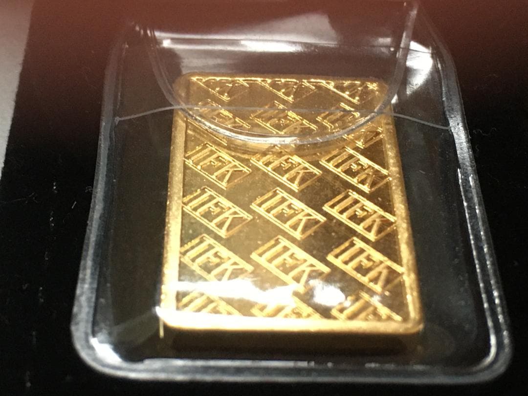 [10g]石福金属興業 K24純金 地金 10ｇバー LPPM/LBMA認証