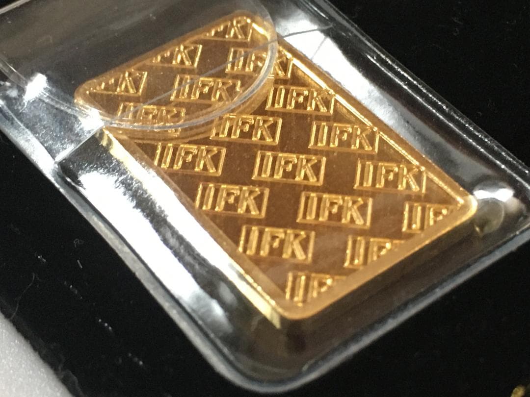 [10g]石福金属興業 K24純金 地金 10ｇバー LPPM/LBMA認証