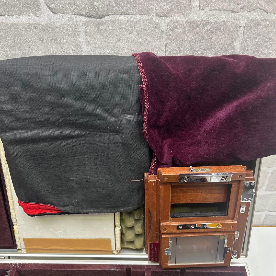 5892【現状品】タチハラ カメラ Fiel Stand 4″x5″ レンズ大量