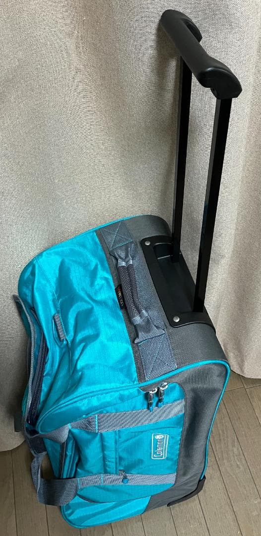 【美品】コールマン/Coleman キャスター付ボストンバッグ・修学旅行用等
