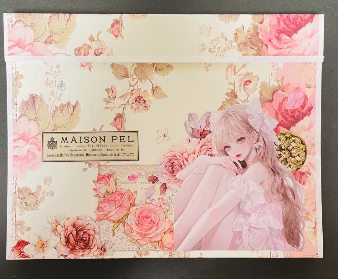 poyo ☆彡おすそ分けファイル　バインダーファイル　蛇腹ファイル　2点セット♡