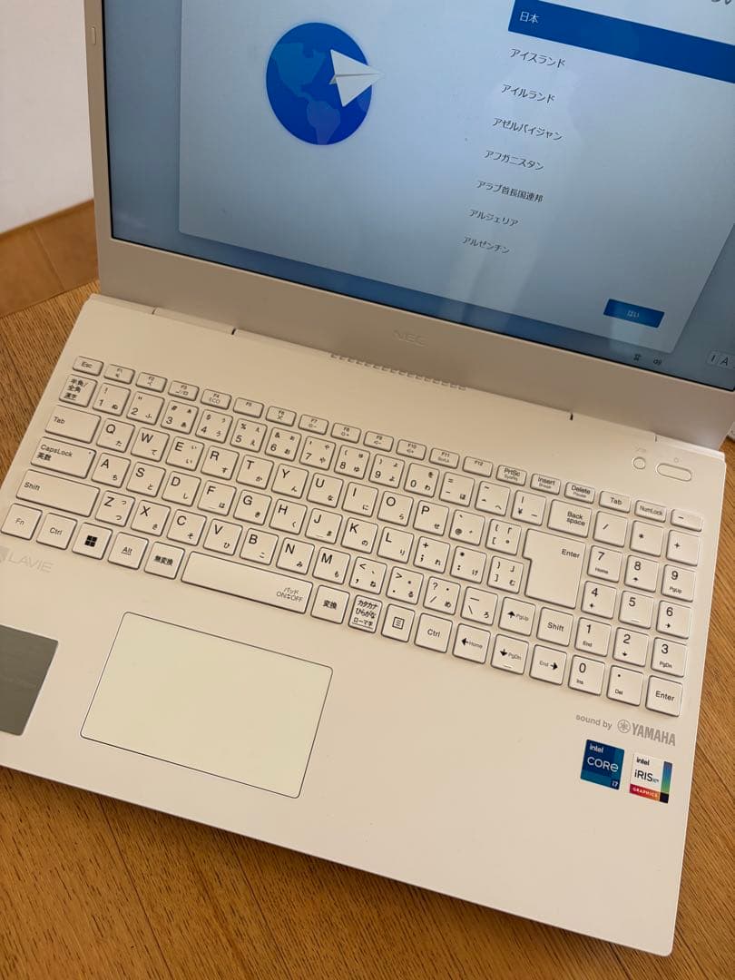 NEC LAVIE PC-N1575CAW パールホワイト　セット売り