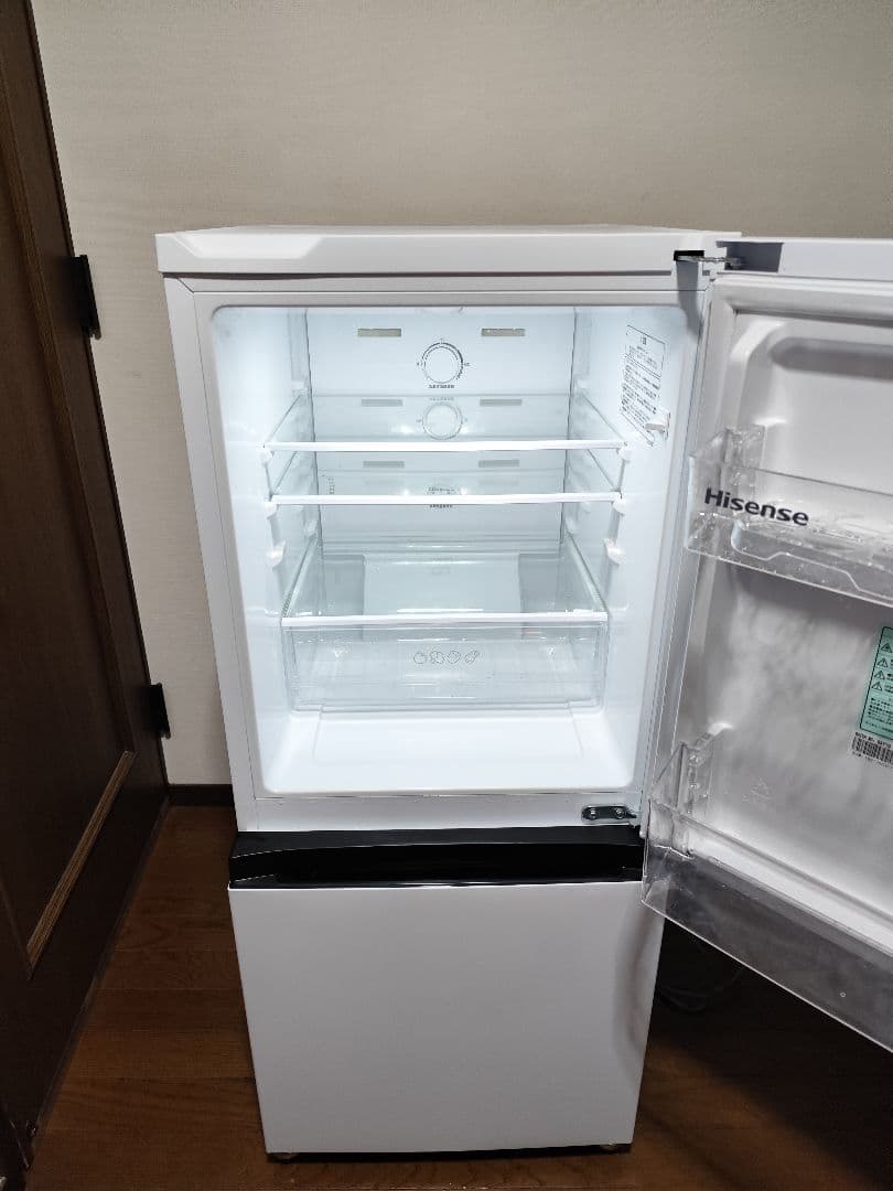 くりくり　 冷凍冷蔵庫（130L）近隣配送無料＋保証＋設置込