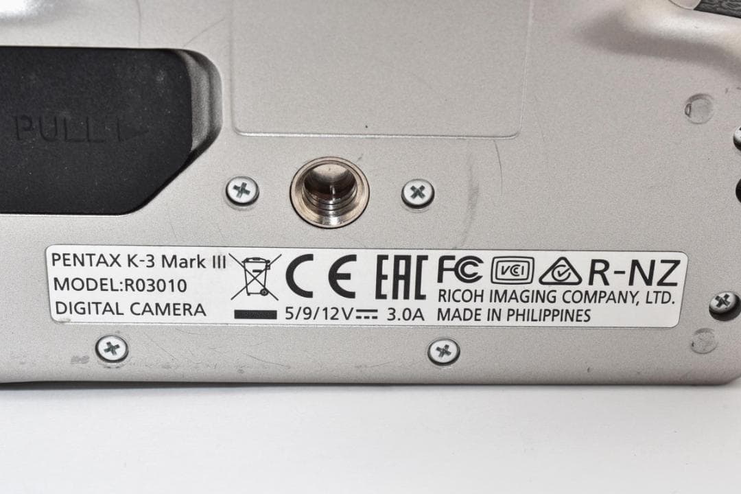 デジタルカメラ Pentax K-3 Mark III Body silver