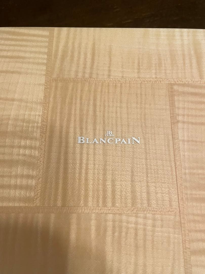 BLANCPAIN ギフトボックス 木製 箱のみです