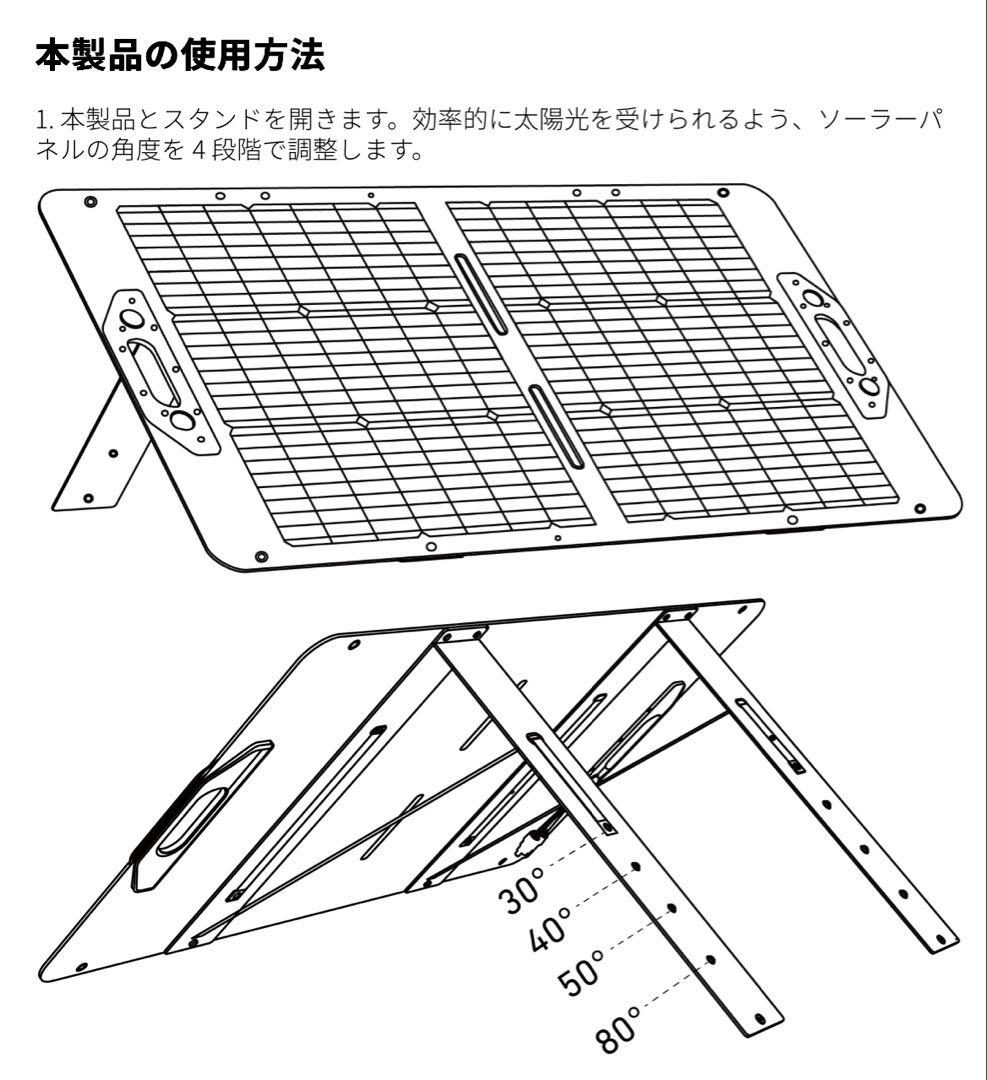 アンカー ソーラーパネル 100w Anker Solix PS100