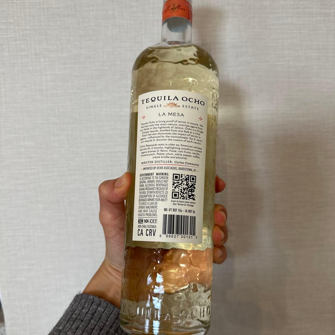 OCHO テキーラ レポサド 40%