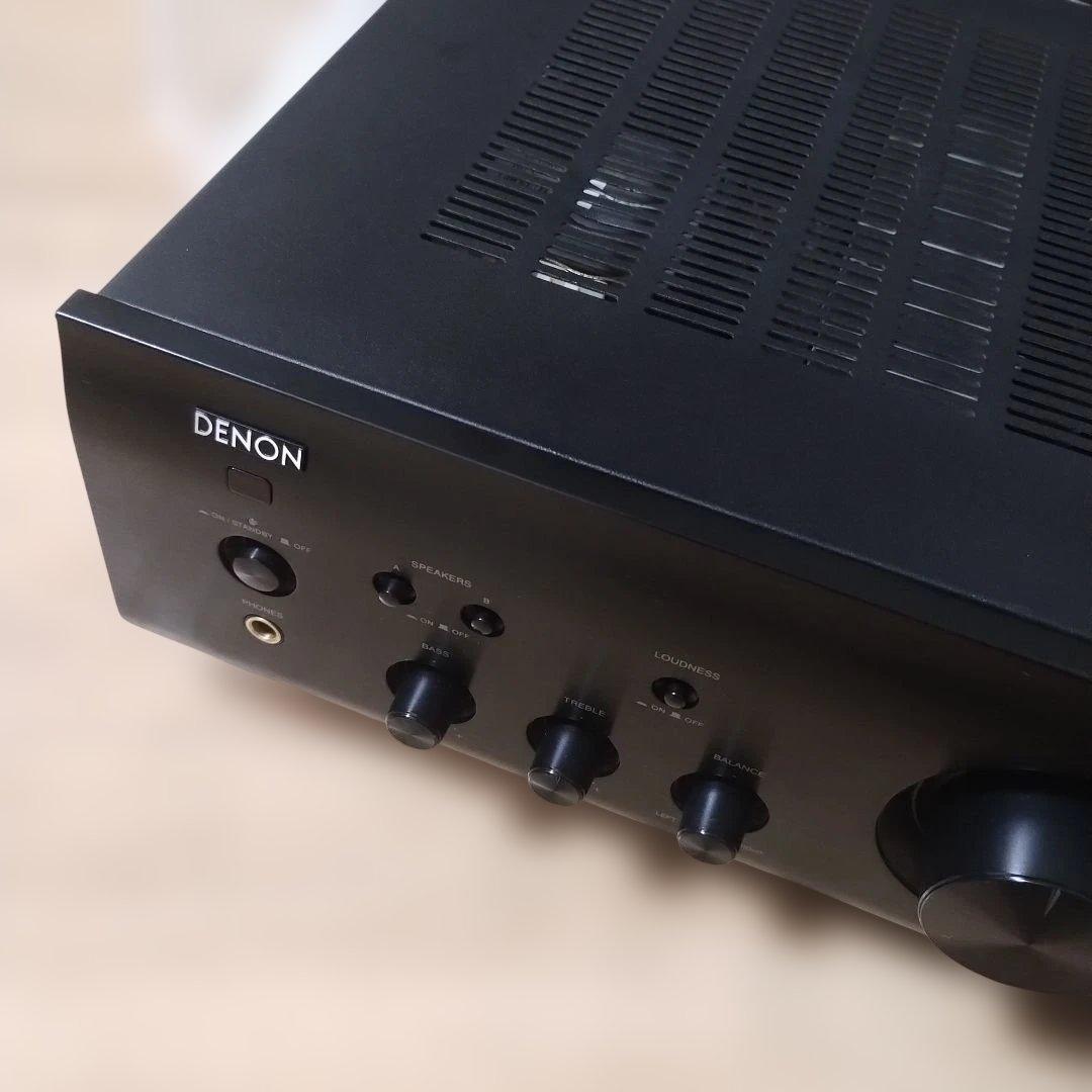 Denon プリメインアンプ ブラック PMA-390SE-K