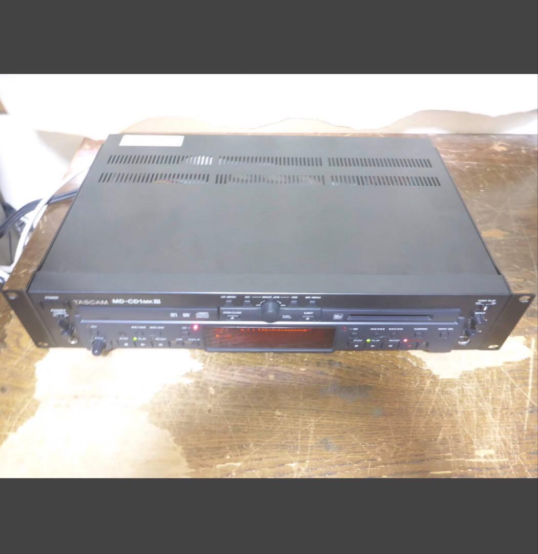 【美品】TASCAM タスカ厶 MD-CD1MK3 MD-CD1Ⅲ ③