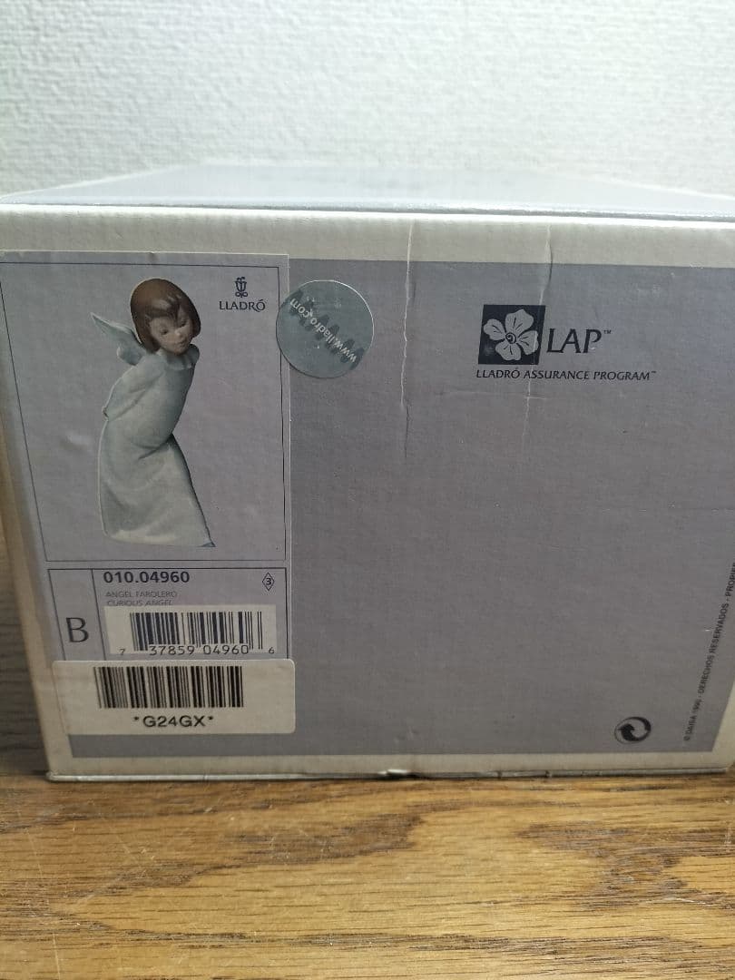 美品　LLADRO　リヤドロ　天使の考えごと　(わかってきたぞ)　最終値下げ