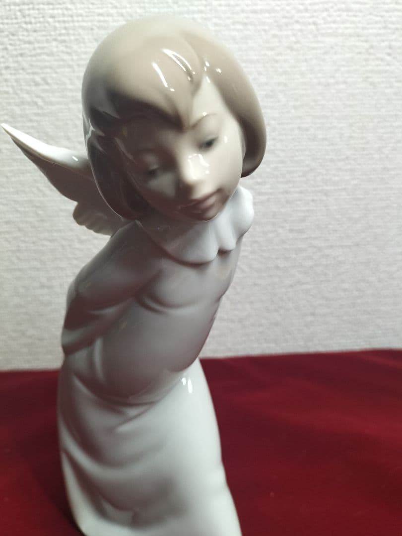 美品　LLADRO　リヤドロ　天使の考えごと　(わかってきたぞ)　最終値下げ