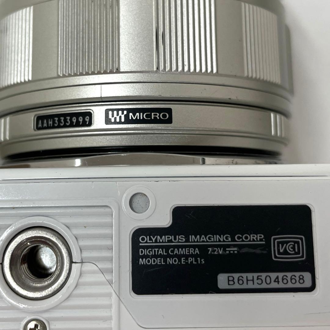 OLYMPUS E-PL1s ミラーレス一眼レンズキット