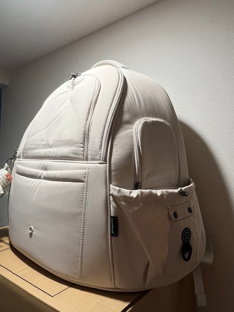 SSOOOK 両窓フロントバッグ SO-CA413 XL ベージュ