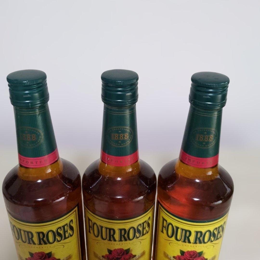 なつみ様！　FOUR ROSES　旧ラベル　バーボン　700ml　 3本セット