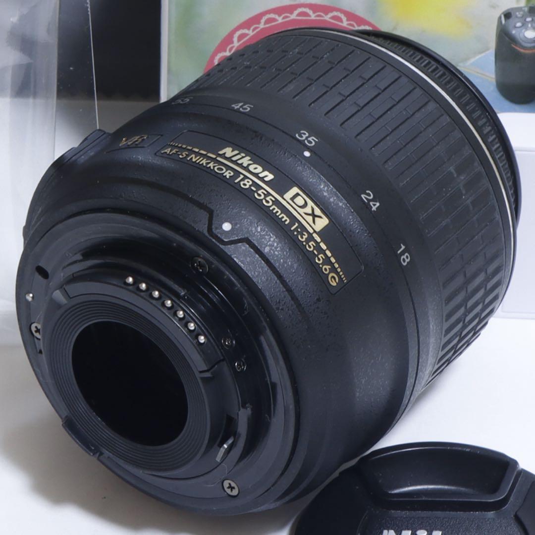 ★スマホ転送⭕️一眼レフ★定番機★WiFi機能★ Nikon D40VR♪ cr