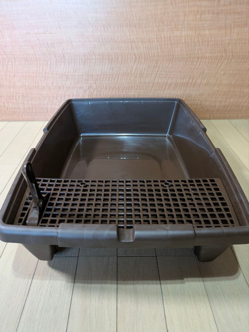 【新品未使用】3個セット売り 猫トイレ 蓋付き 大きめサイズ