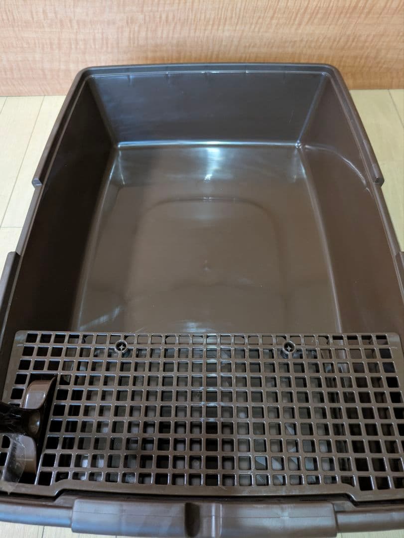 【新品未使用】3個セット売り 猫トイレ 蓋付き 大きめサイズ