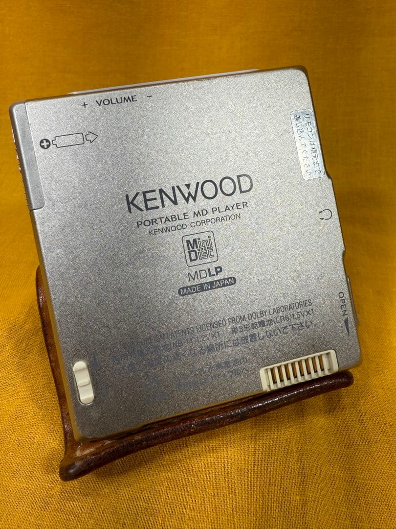 【動作品】KENWOOD MDプレーヤー DMC-T55 シルバー 動作良好