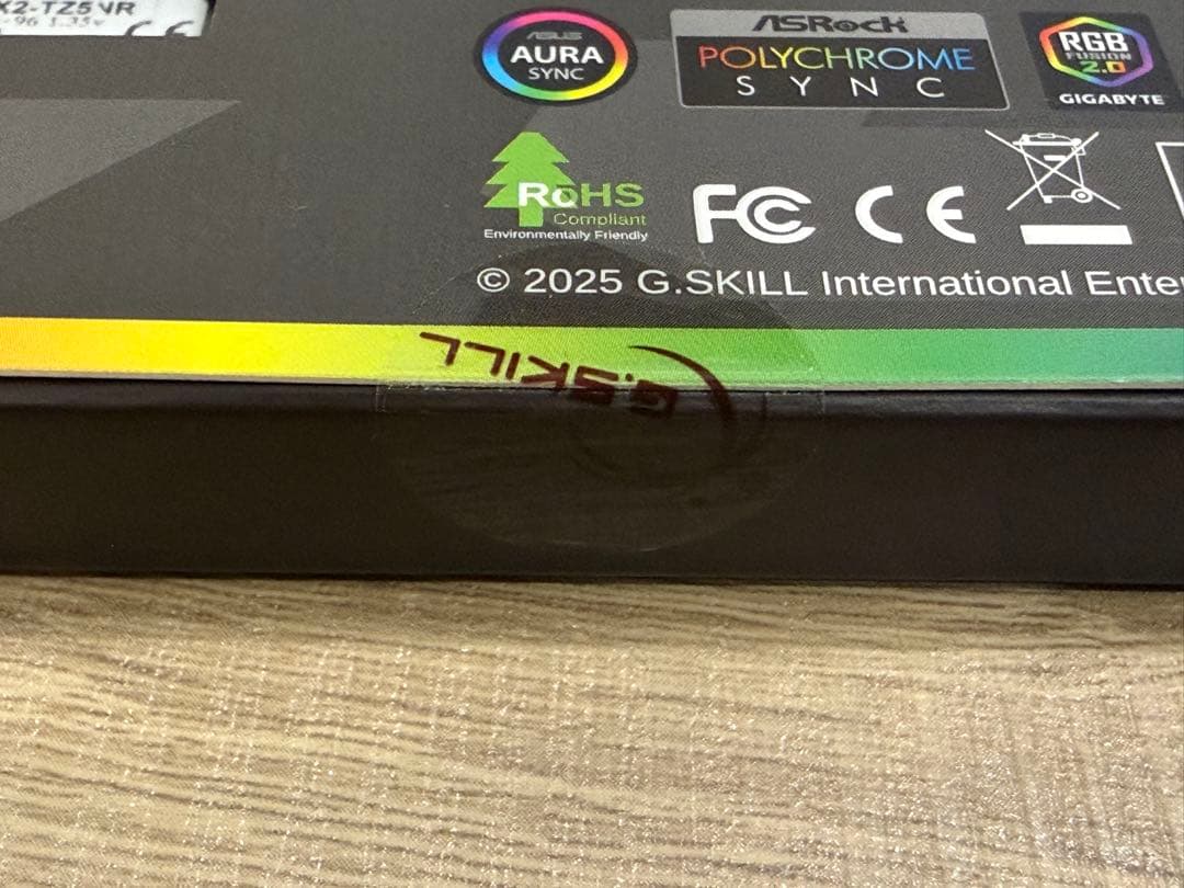 メモリー GSkill Trident Z5 Neo RGB DDR5-6000 32GB