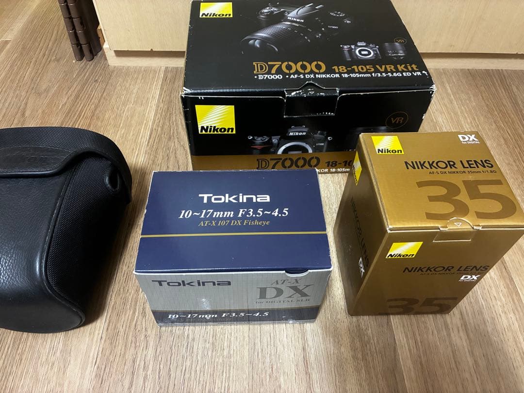 Nikon D7000 18-105mm VRキット＋レンズセット　5820枚