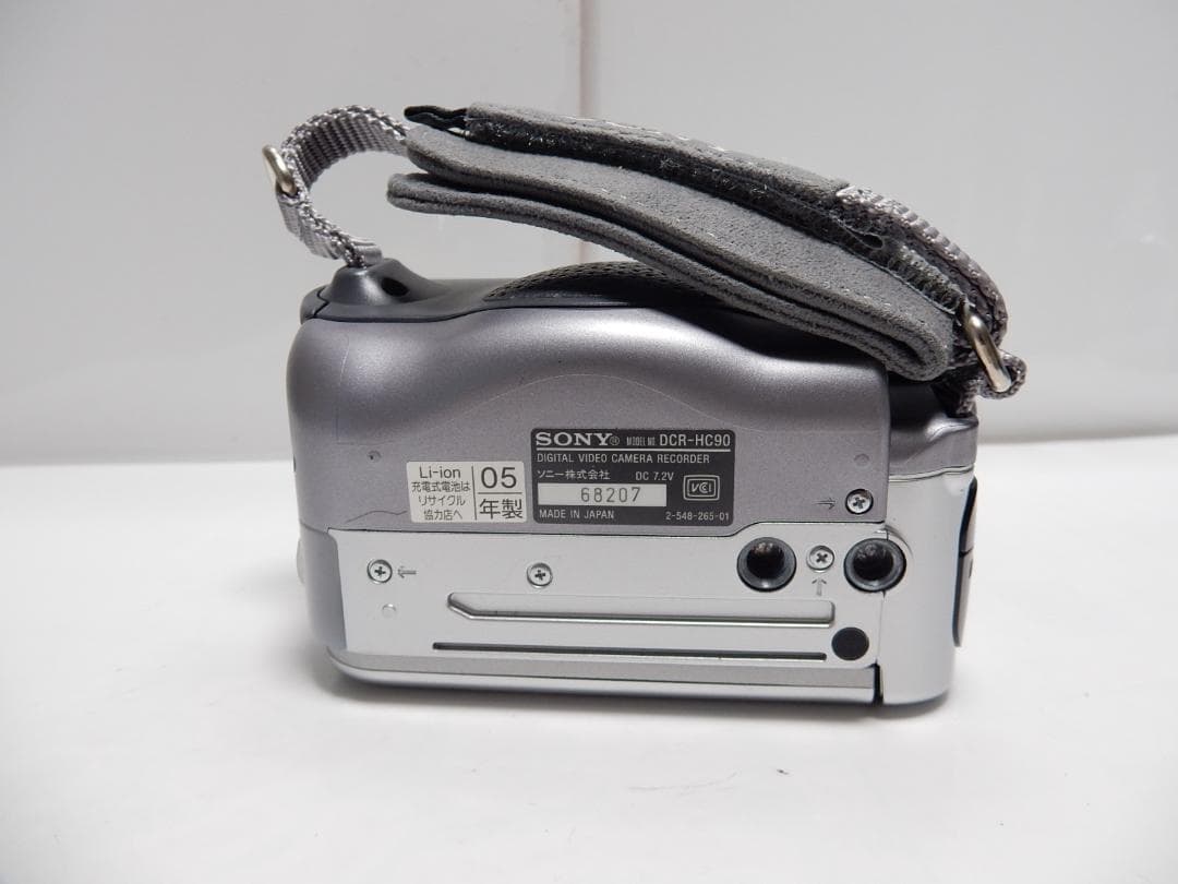 動作品　Mini DV　ソニー　デジタルビデオカメラ　SONY DCR-HC90