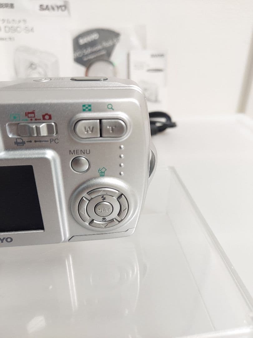 動作確認済み　SANYO Xacti DSC-S4 スマホ転送OK