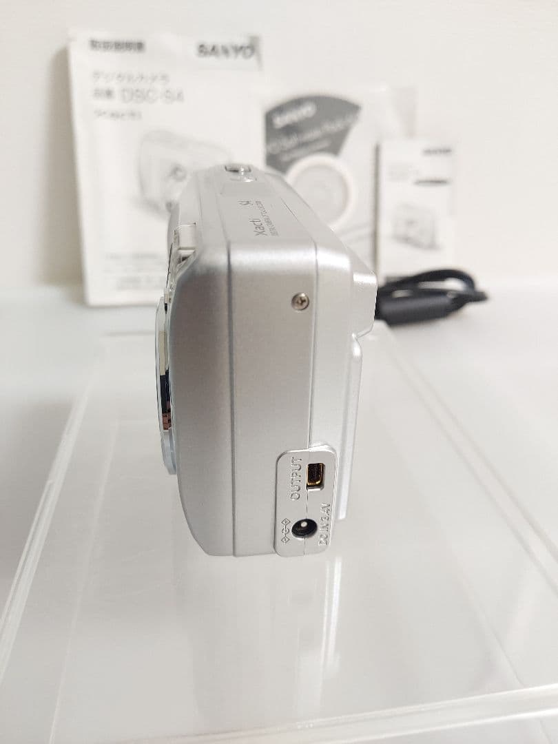 動作確認済み　SANYO Xacti DSC-S4 スマホ転送OK