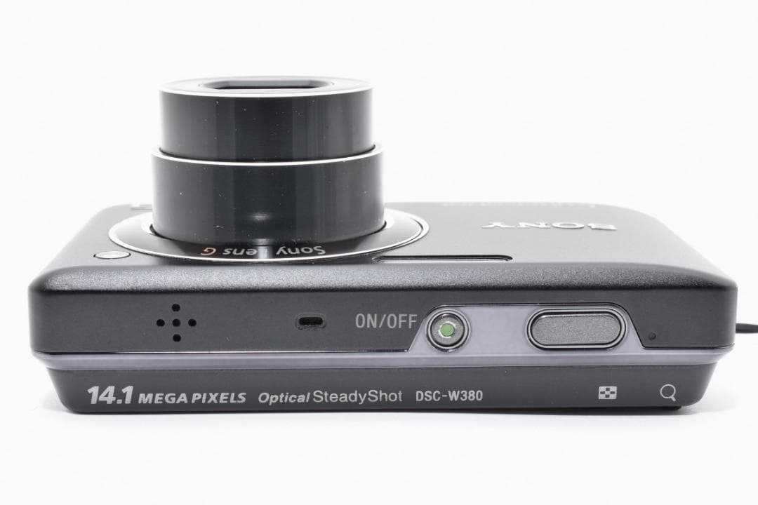 《 美品 》ソニー　SONY Cyber-shot DSC-W380 ブラック