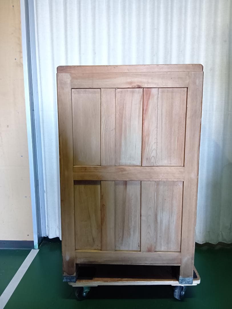 送料込み 木製 氷冷蔵庫 昭和レトロ 古道具 武蔵屋 希少品