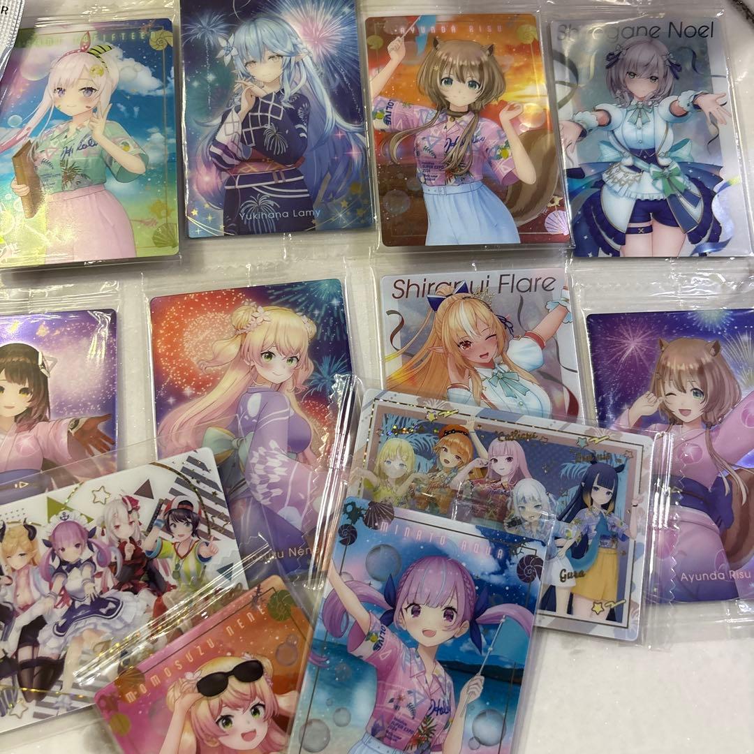 hololiveキュリアスユニバース　ブルーミングレディアンス 未開封　オマケ多