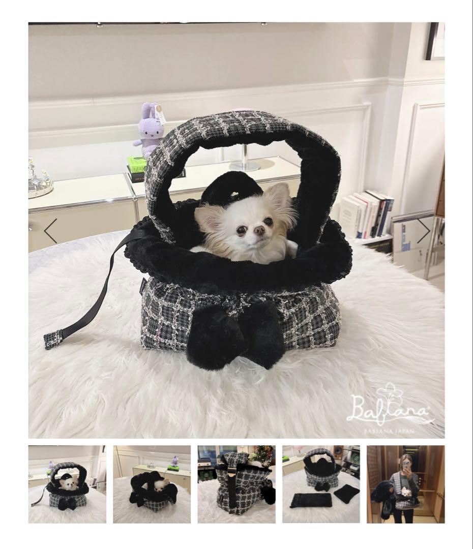 新品！バビアナ　アジバッグ　ボンボン　キャリーバッグ　S BABIANA