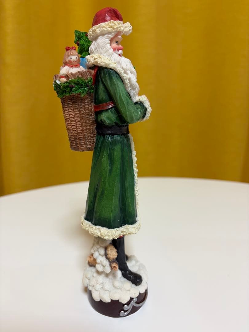 ファーザークリスマス　イギリスのサンタさん♪ 彫刻　美品