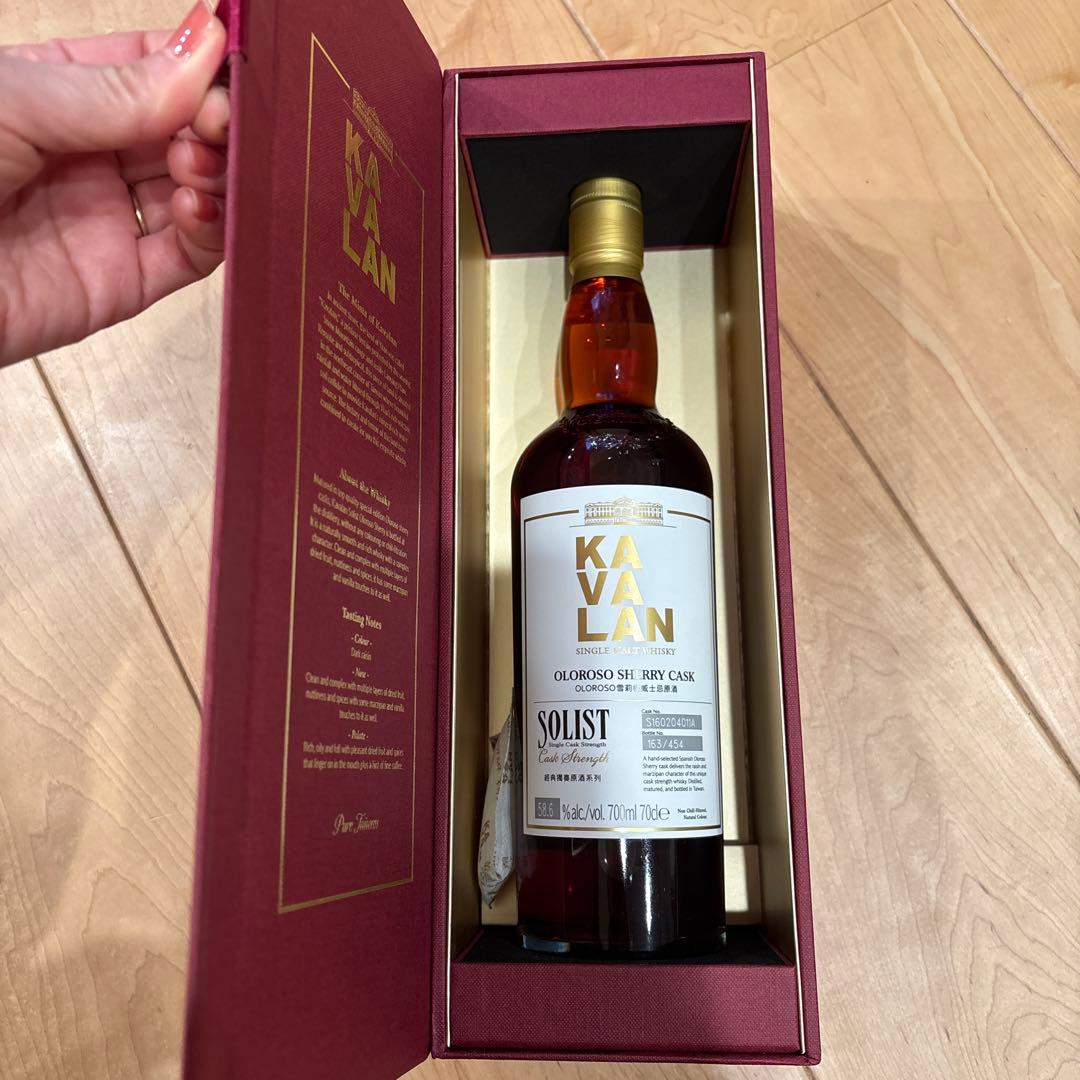 KAVALAN シングルモルトウイスキー オロロソシェリーカスク 700ml