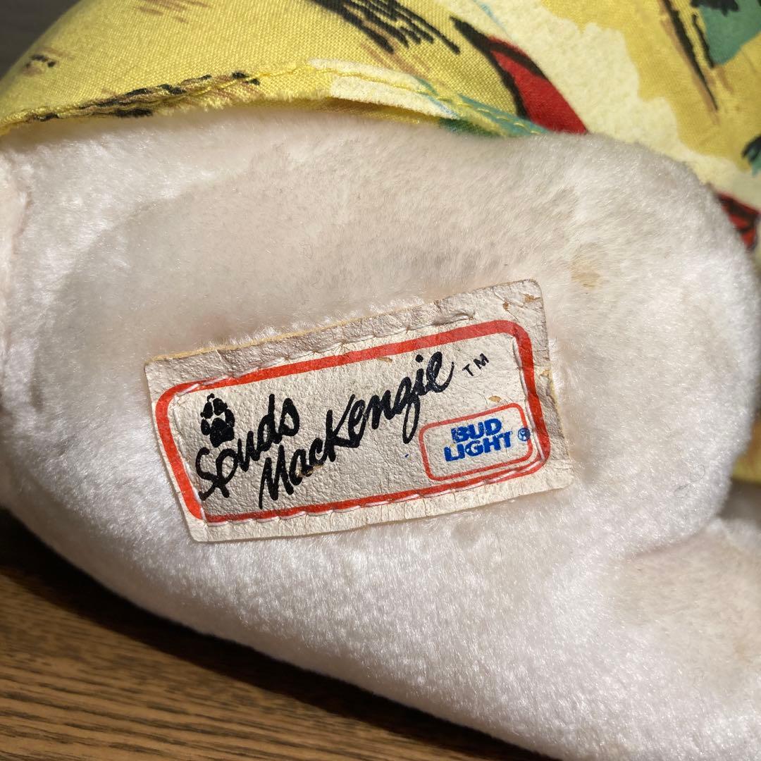 ぬいぐるみ 80s BUD LIGHT Spuds Mackenzie Soft toy