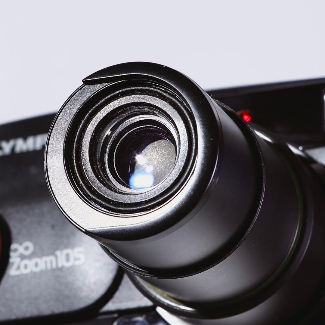 【希少・完動美品】OLYMPUS ∞ Zoom 105 ブラック