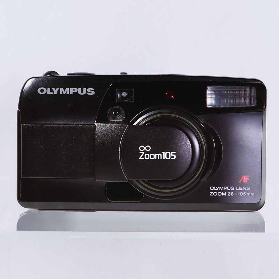 【希少・完動美品】OLYMPUS ∞ Zoom 105 ブラック
