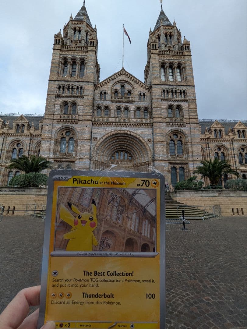 未開封 Pikachu at the Museum ピカチュウ プロモ 博物館