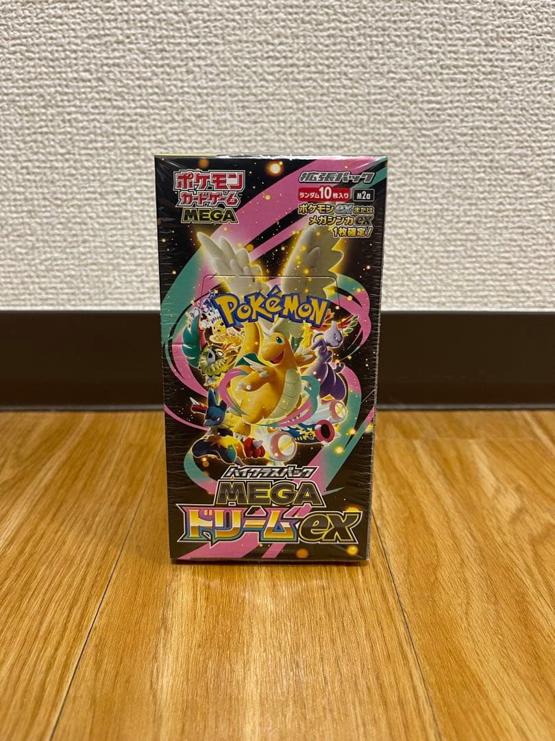 ポケモンカードゲーム「MEGA ドリームex」【シュリンク付き】新品未開封1箱
