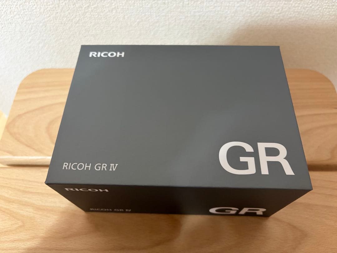 【新品未使用】即日発送RICOH GR IV(GR4)2026.3正規購入 保証