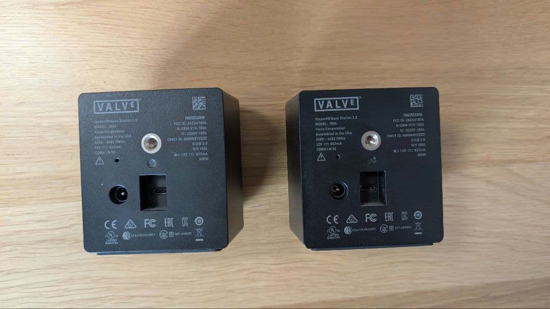 Valve Index ベースステーション 2.0（2個セット・動作確認済み）