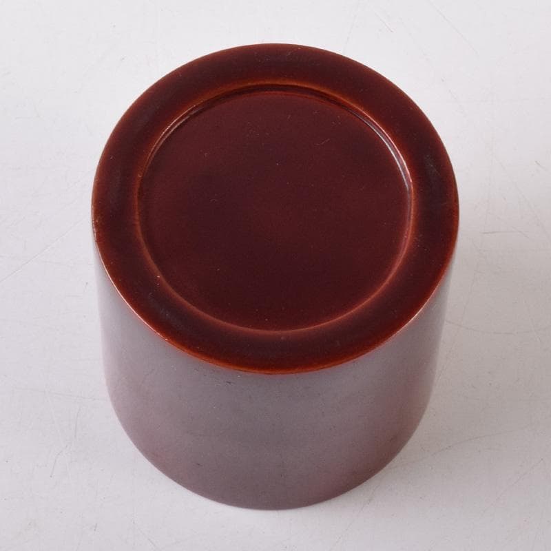 茶道具　漆塗　金輪寺　棗　V　8231