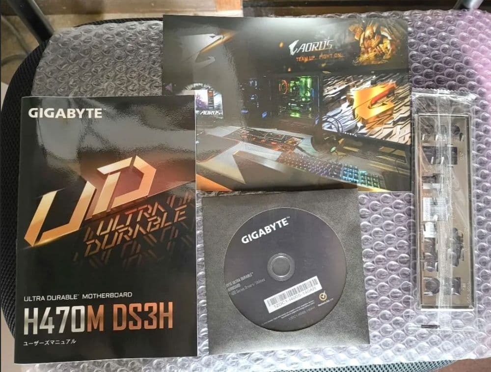 ​【未使用】GIGABYTE H470M DS3H (LGA1200)