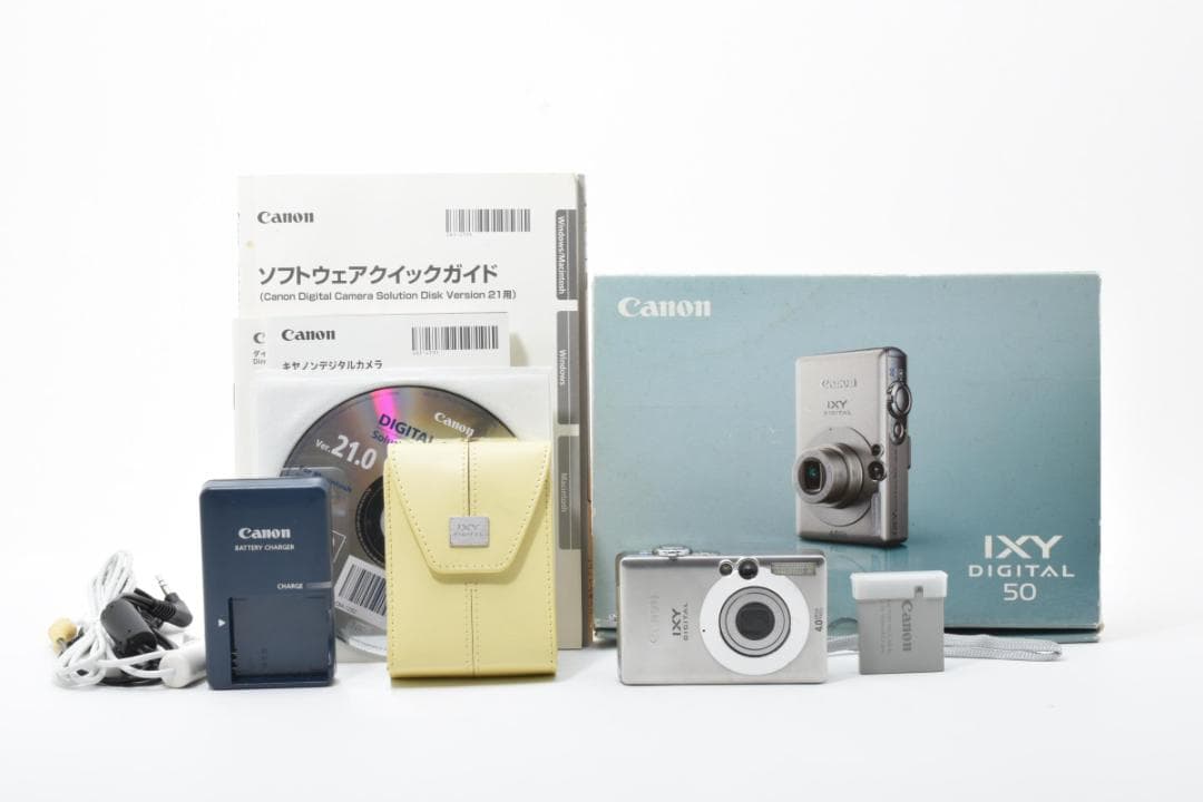【美品】Canon IXY DIGITAL 50　動作確認済　付属品多数☆