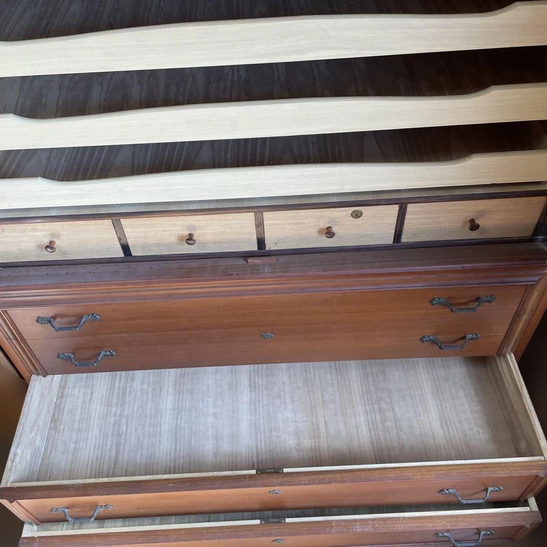 2/26まで　高級和箪笥　着物箪笥　洋服タンス　桐タンス アンティーク家具