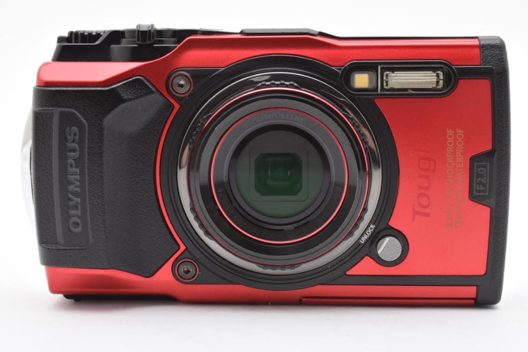 ★極上品★オリンパス OLYMPUS TOUGH TG-6 レッド #1815