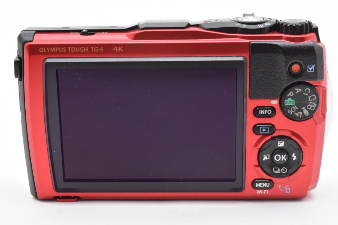 ★極上品★オリンパス OLYMPUS TOUGH TG-6 レッド #1815