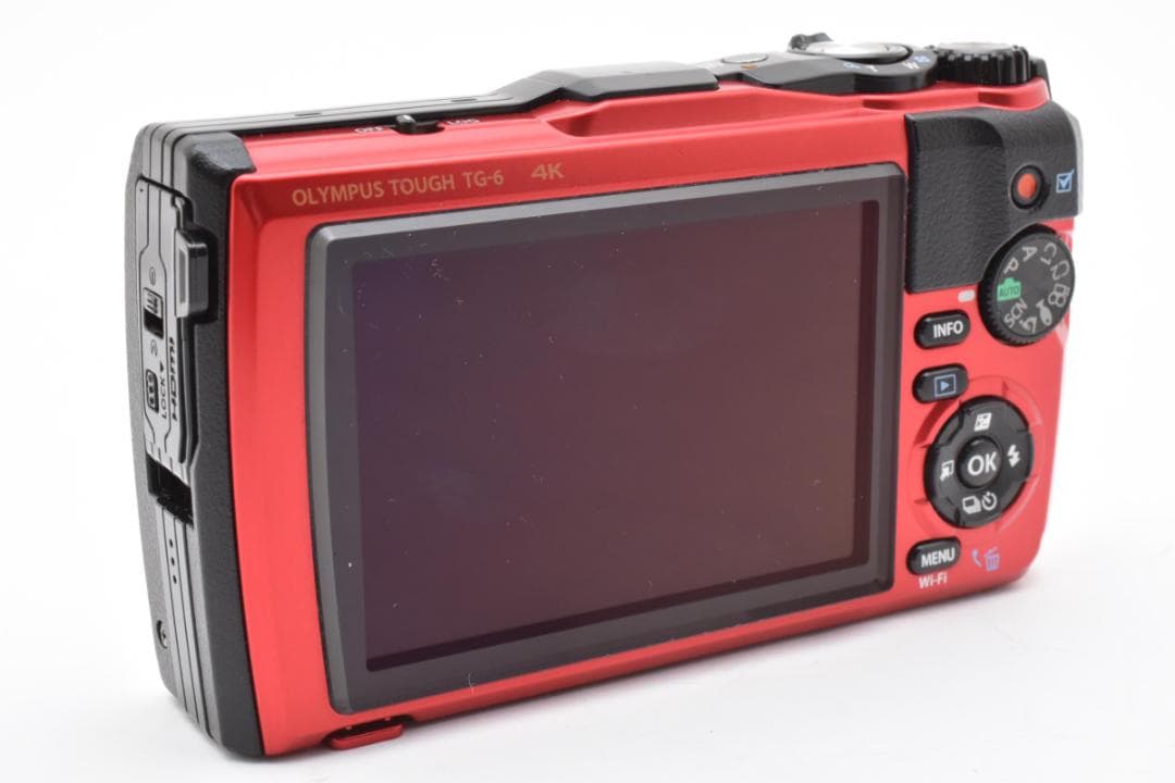 ★極上品★オリンパス OLYMPUS TOUGH TG-6 レッド #1815