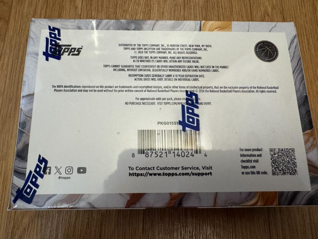 Topps Inception バスケットボール新品未開封