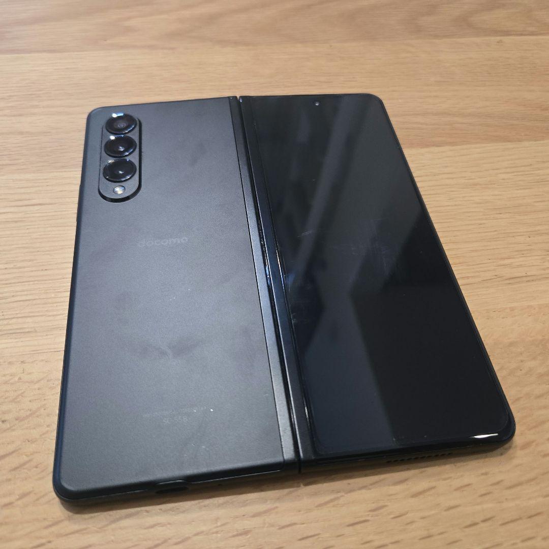 docomo galaxy Z fold3 本体 箱・ケーブル付き